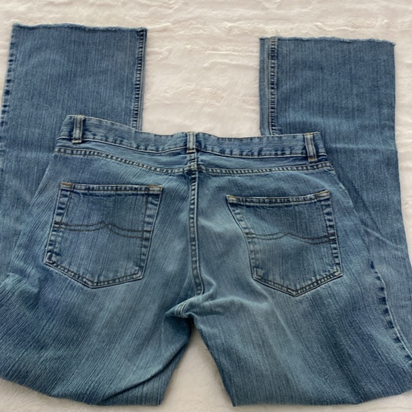 Vintage Button Fly Raw Hem Jeans - Picture 2 of 10